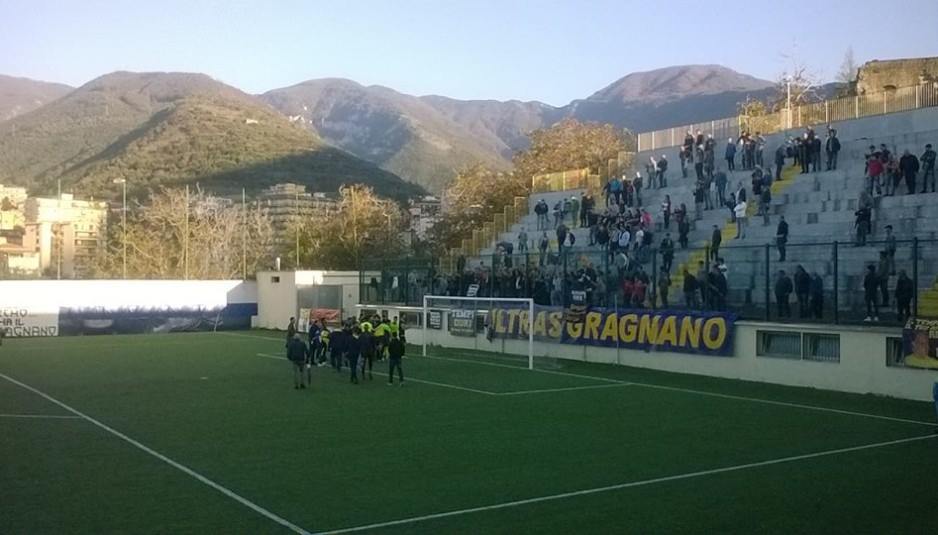 Gragnano-Aversa Normanna termina in rissa, follia al San Michele