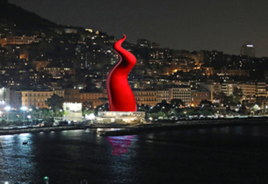 Napoli: è polemica per la costruzione del Corno Gigante a Mergellina