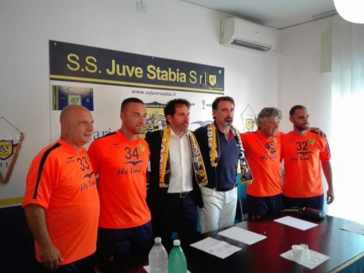Juve Stabia, presentato il duo Ferrara-Caserta