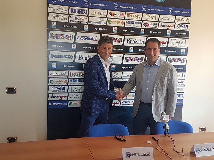 Paganese, il nuovo allenatore Massimiliano Favo si presenta: “Alleno per trasmettere calcio”