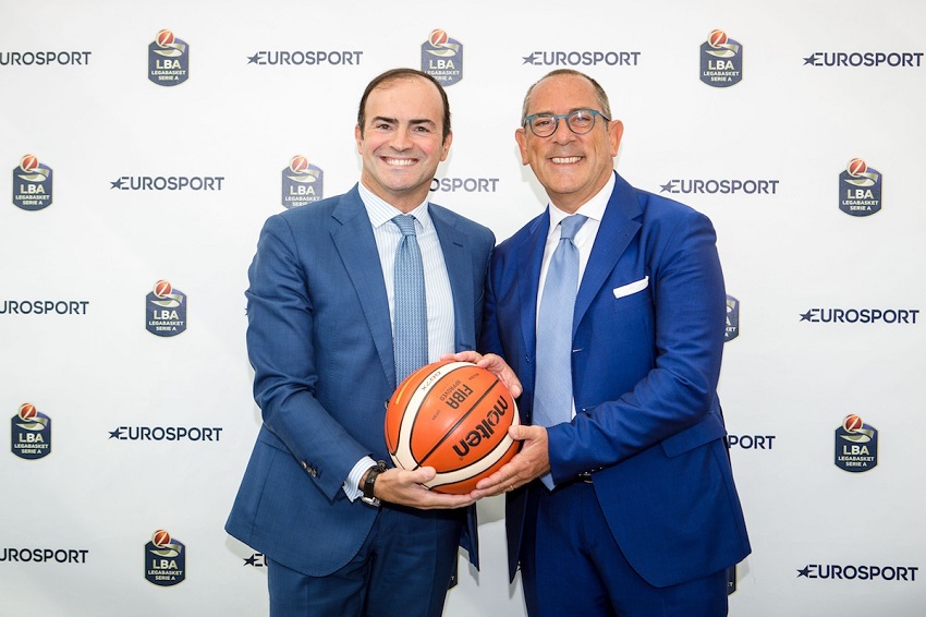 LBA ed Eurosport: rivoluzione digitale nel basket italiano