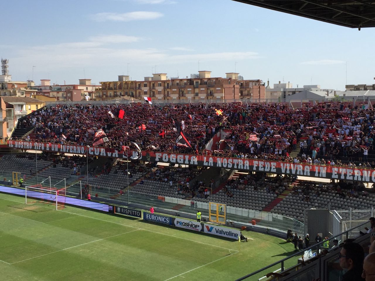 Foggia-Palermo 1-1: pari giusto tra le due compagini