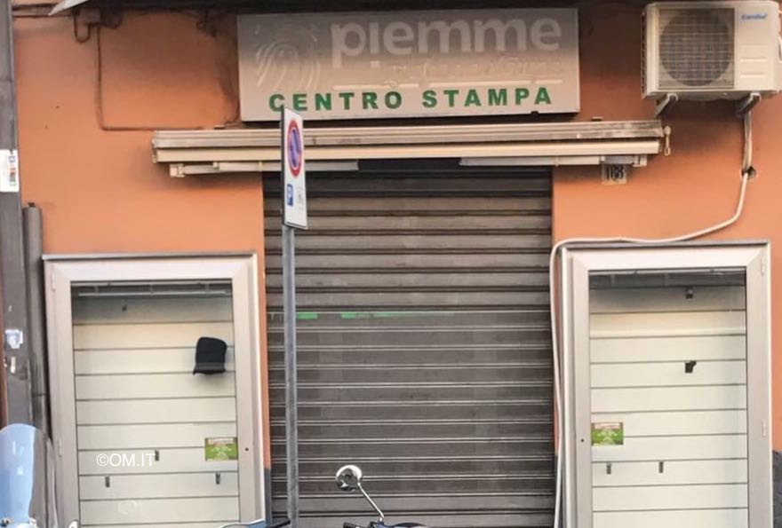 Castellammare, furto al centro stampa: svaligiate le due vetrine