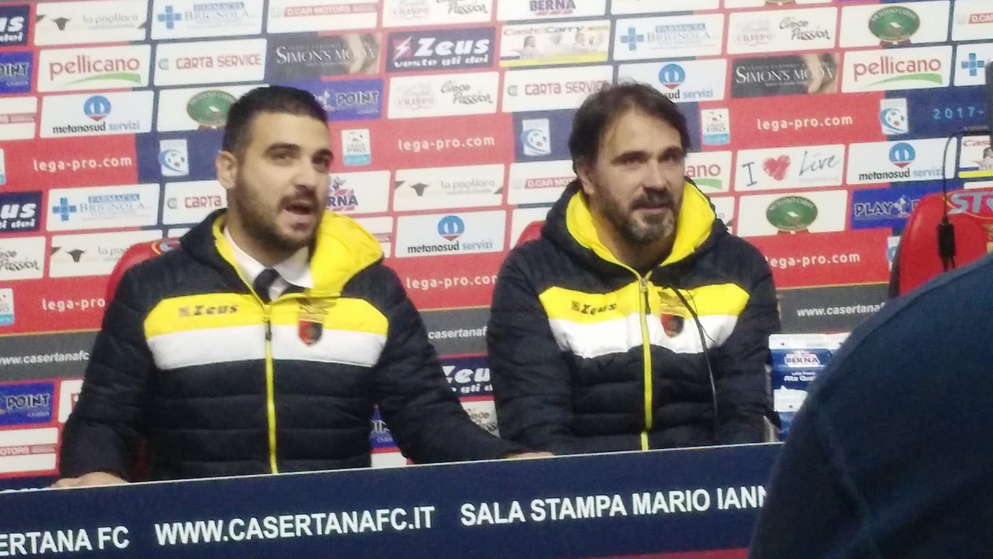 Casertana: D’Angelo: ” Meritavamo la vittoria. Escludo le dimissioni