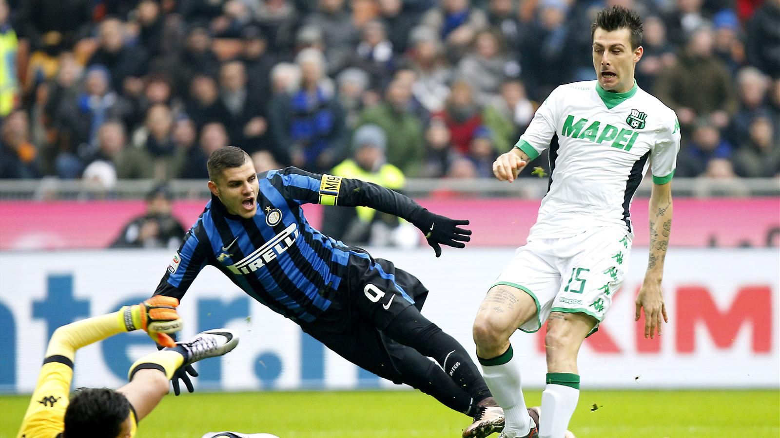 L’Inter inciampa ancora, il Sassuolo vince col minimo sforzo: al Mapei termina 1-0