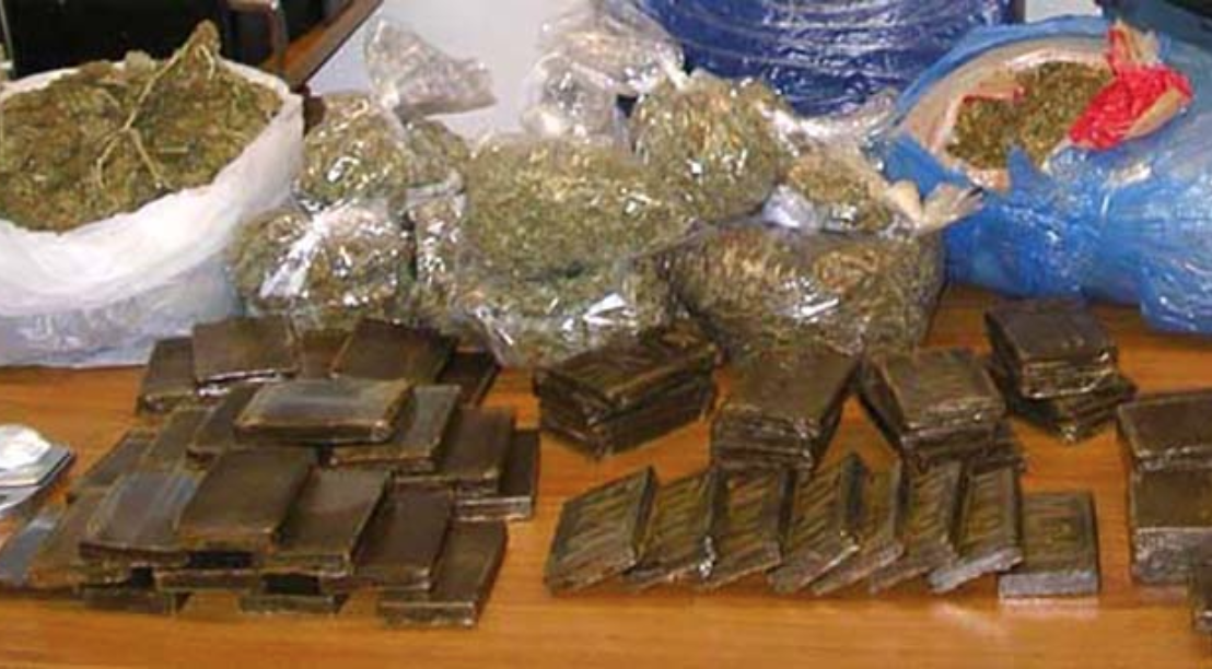 Avellino, sequestrati 2,5 kg di hashish