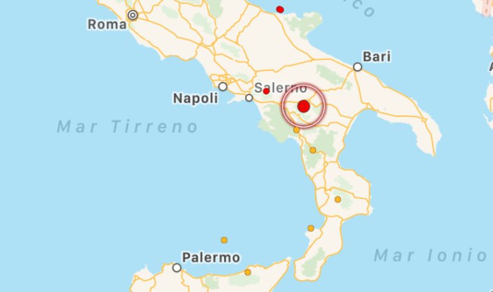 Terremoto fra Basilicata e Campania: paura fra i cittadini