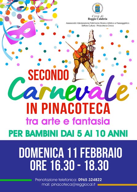 ReggioCalabria, Carnevale in Pinacoteca