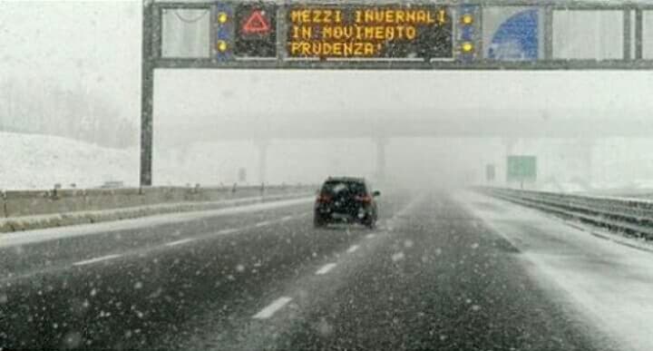 Calabria, temperature in picchiata: pioggia e neve nelle prossime ore