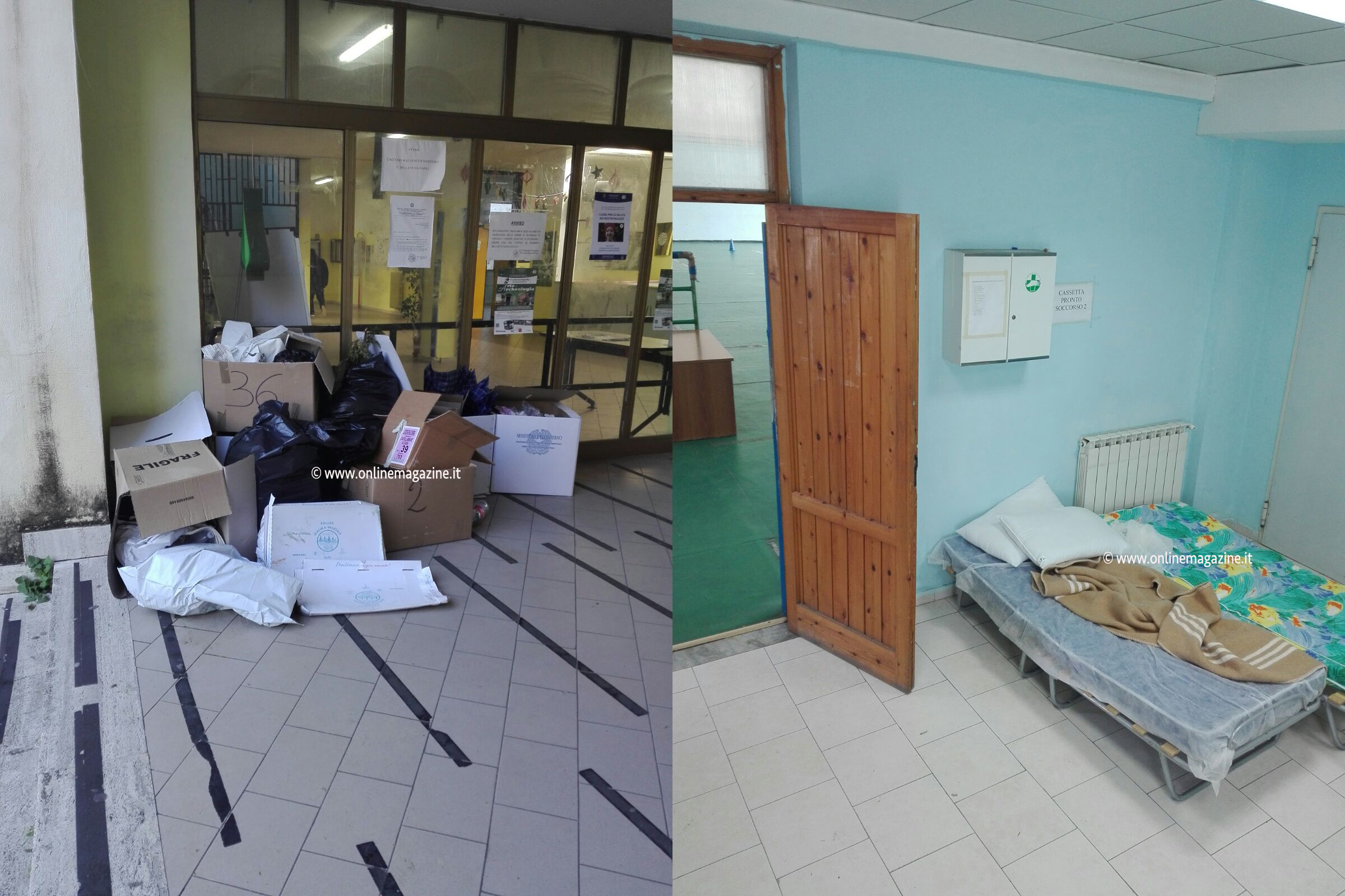 Castellammare. Spazzatura e aule sporche post elezioni: alunni e prof fanno le pulizie