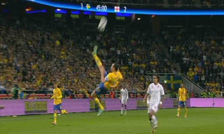 Ibrahimovic sul gol di Ronaldo: “Bello, ma provi a farlo da 40 metri”
