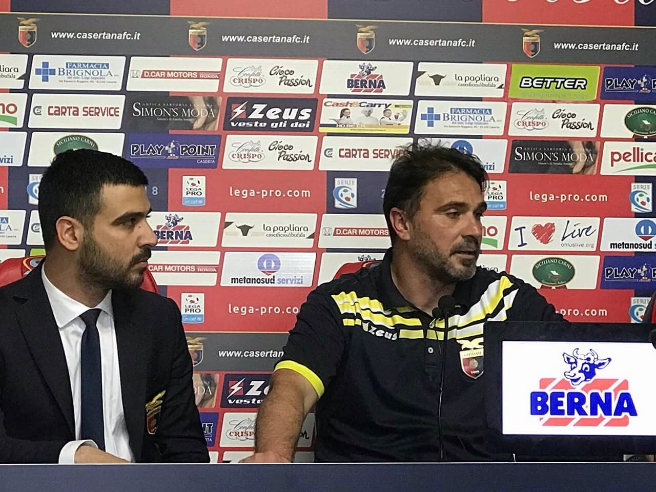 Casertana, D’Angelo: “Non abbiamo solo intenzione di partecipare i playoff”