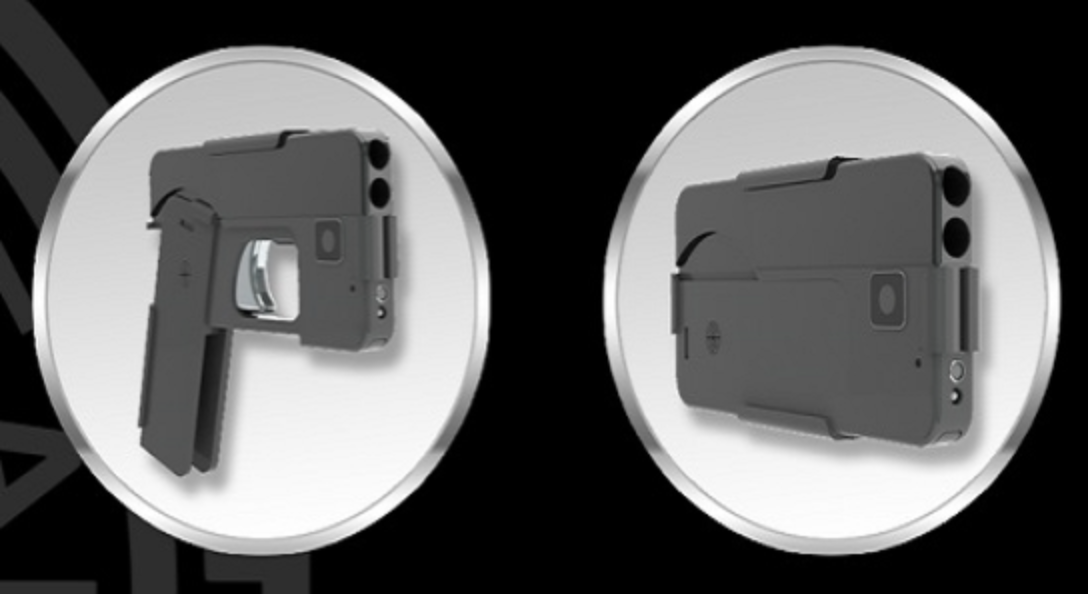 Arriva ”Ideal Conceal” la prima pistola pieghevole a forma di smartphone