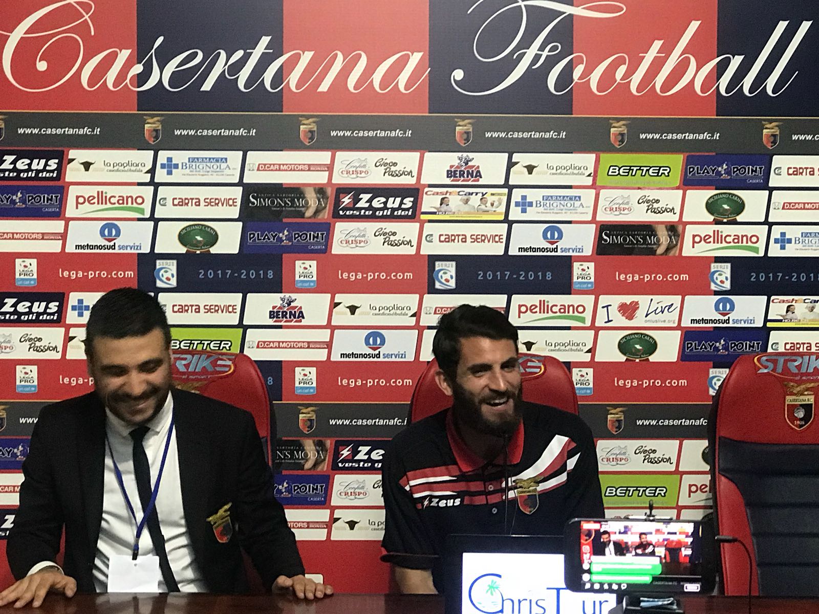 Casertana, Pinna: “Felice per il gol, ma ora testa al Cosenza, sarà dura”