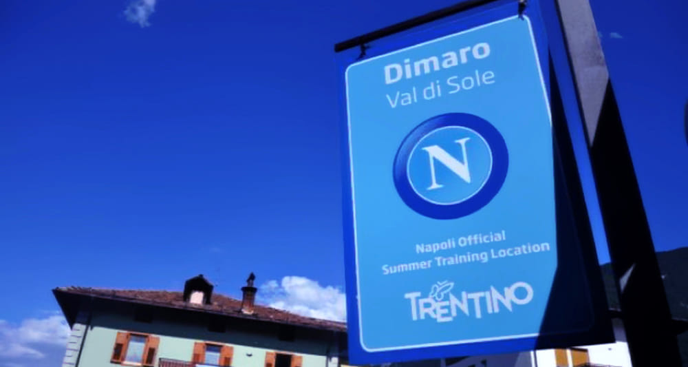 Napoli, inizia il ritiro: squadra a Dimaro
