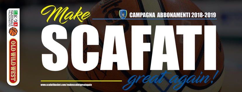 “Make Scafati Great Again”, al via la campagna abbonamenti 2018/2019