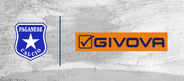 Paganese, Givova è il nuovo sponsor tecnico degli Azzurrostellati