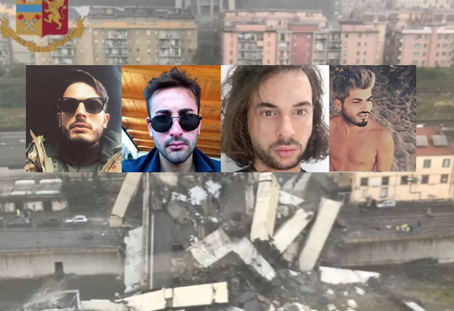 Crollo ponte Morandi, il 14 novembre una marcia in ricordo dei quattro giovani di Torre del Greco scomparsi