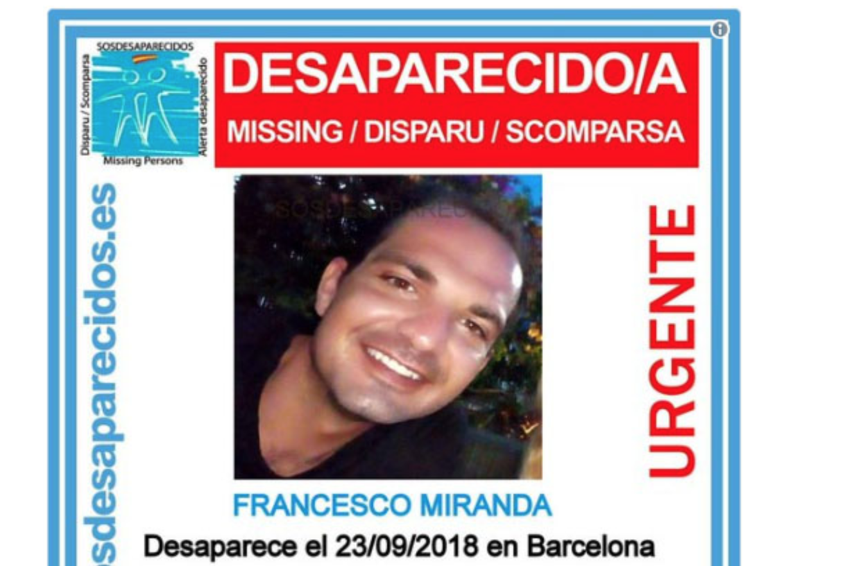 Dopo cinque giorni nessuna notizia del napoletano scomparso a Barcellona