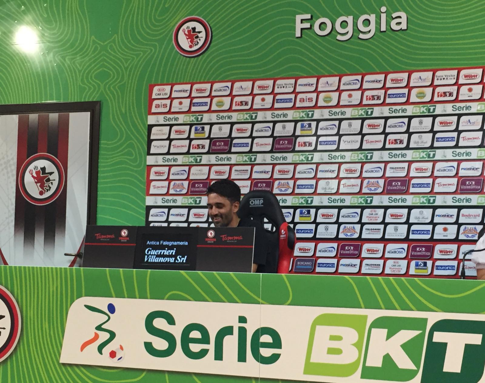 Foggia, Grassadonia: “A Pescara dobbiamo crederci, è una partita aperta. Rientrano Busellato e Galano, fuori Rubin e Rizzo.”