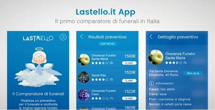 Scegliere il funerale da una App? Ora si può