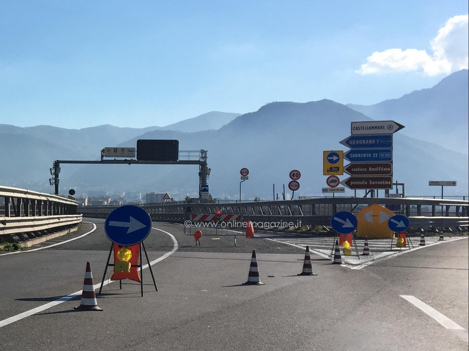 Viadotto San Marco chiuso e lavori al raccordo stabiese, il sindaco di Sorrento scrive al Prefetto: Turismo a rischio”