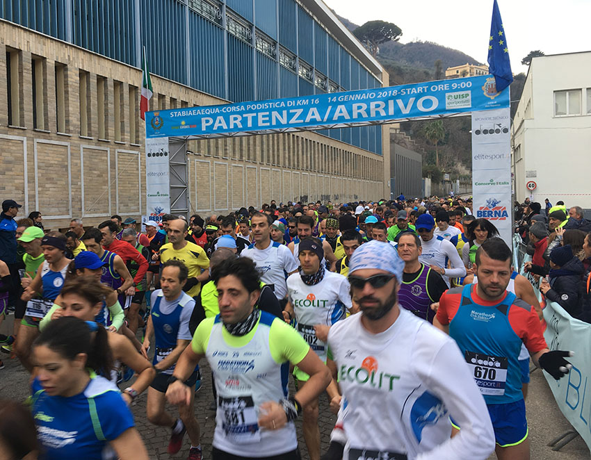 Castellammare. Domenica mezza maratona nel cuore della città e della Penisola Sorrentina