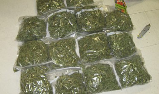 Pachistano sorpreso con 70 chilogrammi di marijuana: arrestato
