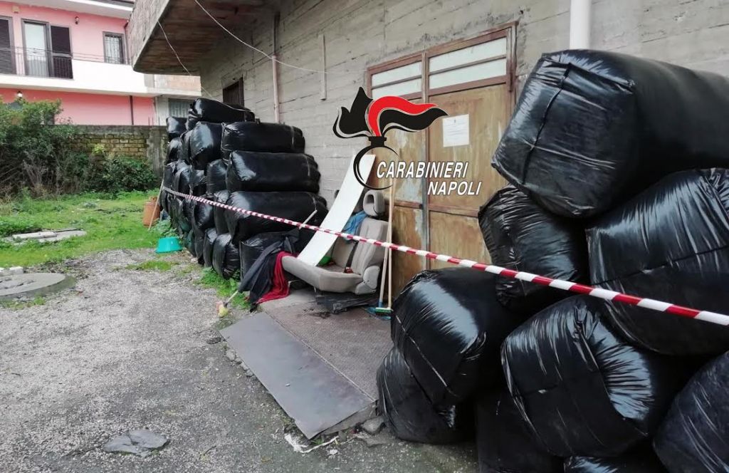 Terzigno. Sversamento illegale di rifiuti: denunciato imprenditore cinese