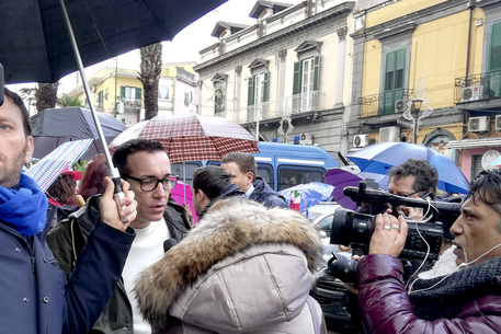 Corteo anti-camorra ad Afragola: c’è anche Gino Sorbillo