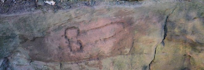 Scoperto simbolo fallico inciso nel Vallo di Adriano 1800 anni fa