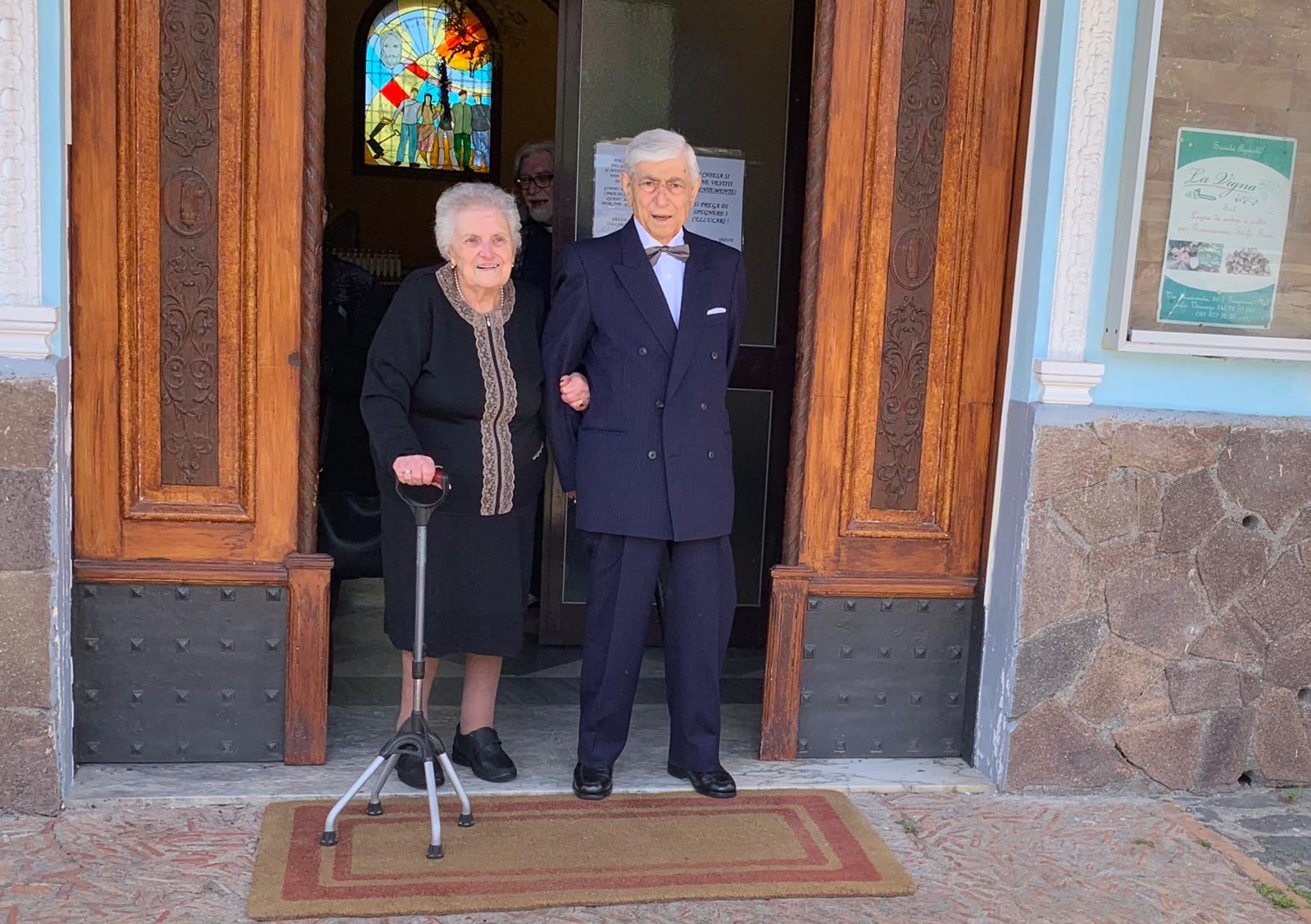 Da 60 anni insieme, tanti auguri a Ferdinando e Carmela