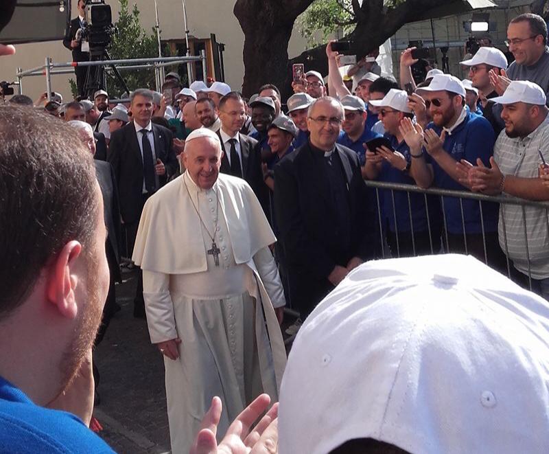 Napoli. Papa Francesco è arrivato in città