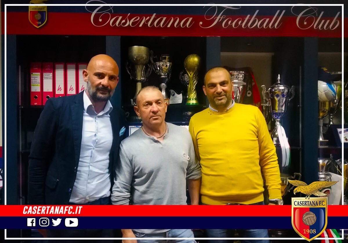 Casertana, Ciro Ginestra è il nuovo allenatore: “Una grande opportunità per la mia carriera”