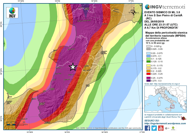Terremoti a Reggio Calabria, l’INGV rilascia un breve aggiornamento sugli ultimi avvenimenti sismici: ” La zona è fortemente a rischio”