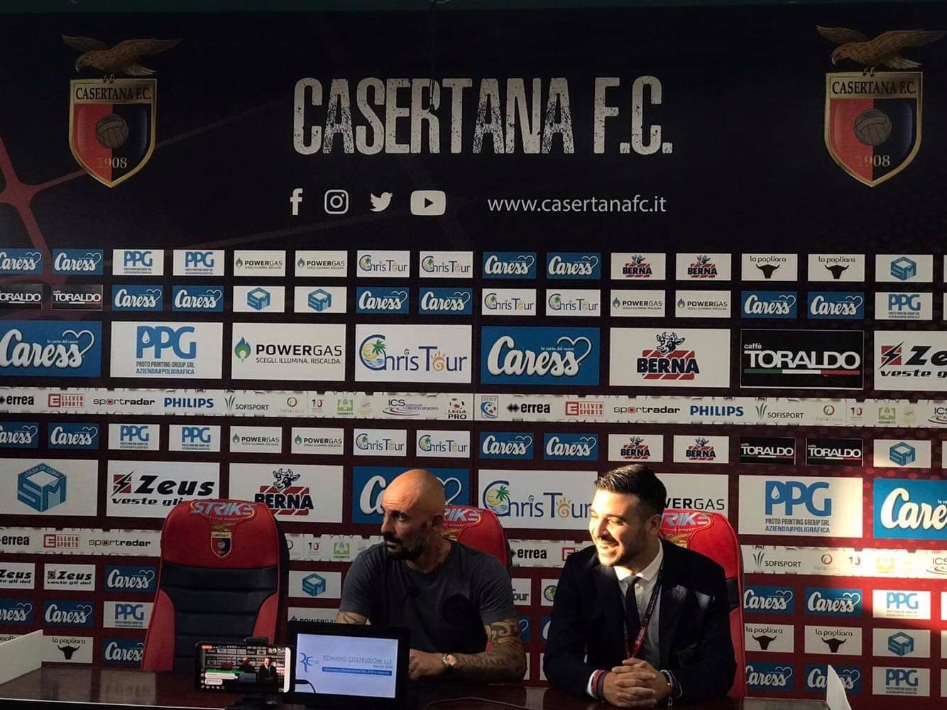 Casertana, Ginestra: “Grandissima partita ma non dobbiamo montarci la testa, del Catanzaro non mi era scesa giù la sconfitta in Coppa Italia”