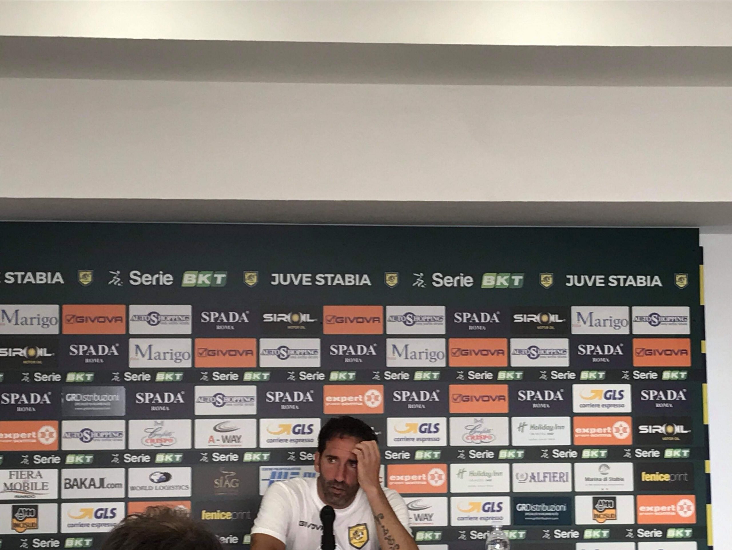 Juve Stabia, Caserta: “Buon primo tempo, poi nel secondo abbiamo perso la testa”