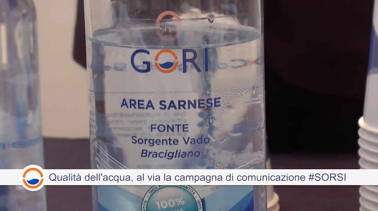 SORSI,  la sua nuova campagna di comunicazione sulla qualità dell’acqua targata GORI