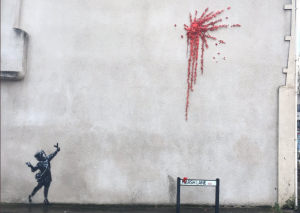 Street Art: l’opera di Banksy conquista il web