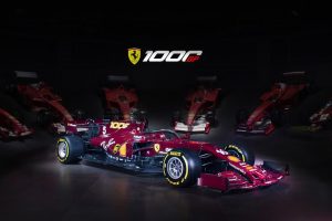 La Ferrari si tinge di amaranto in occasione del Gran Premio numero 1000