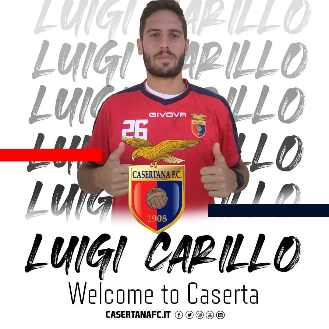 Casertana, arriva anche l’ufficialità: Luigi Carillo è rossoblu