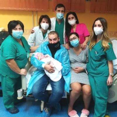 Reggio Calabria, è Elsa la prima bimba nata nel 2021