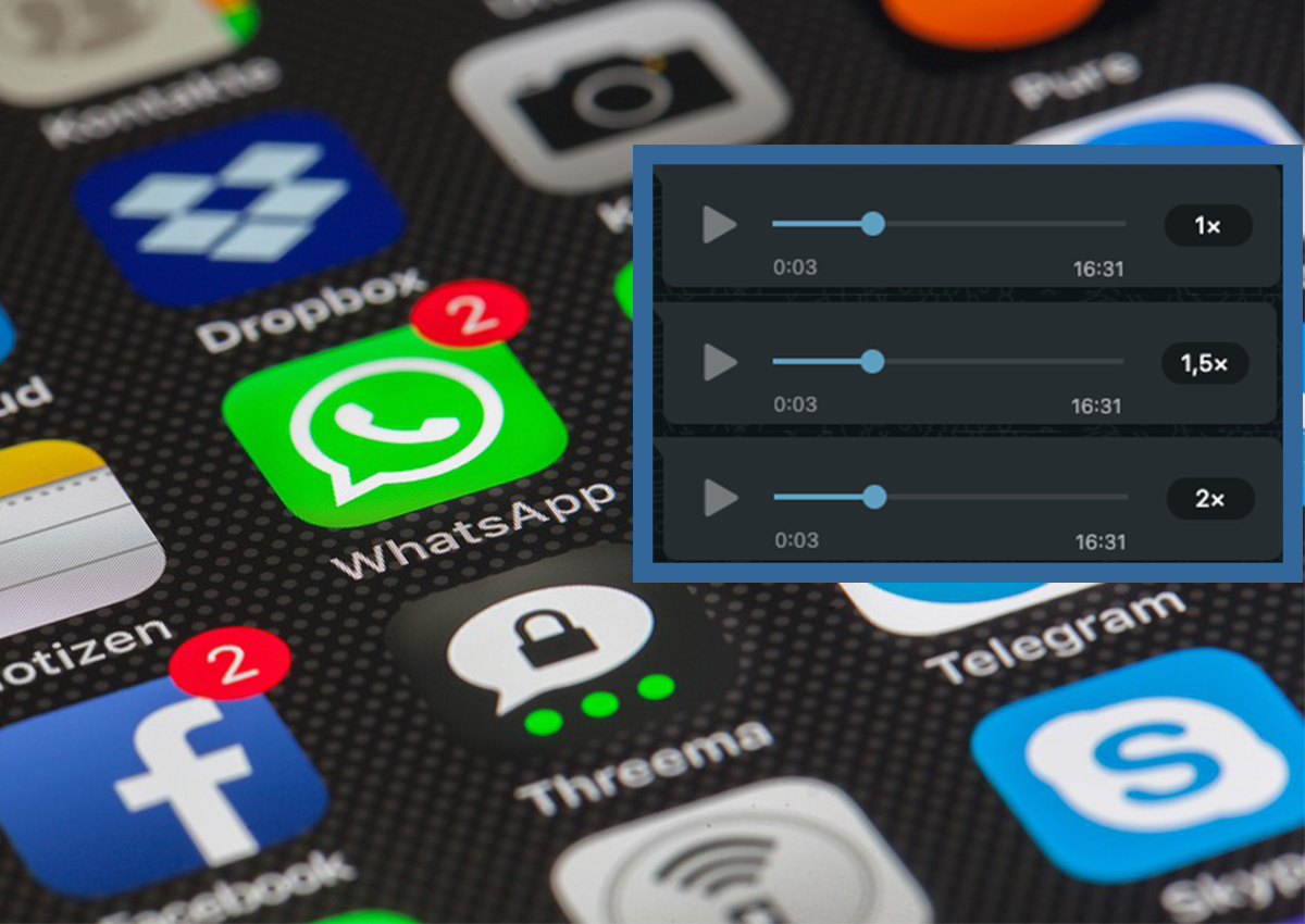 Whatsapp, arriva la funzione che velocizza gli audio
