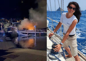 Castellammare, a fuoco barca nella notte: muore skipper 29enne. Aperta un’inchiesta