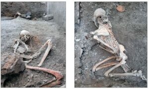 Pompei. Emergono nuove vittime dallo scavo dei Casti Amanti