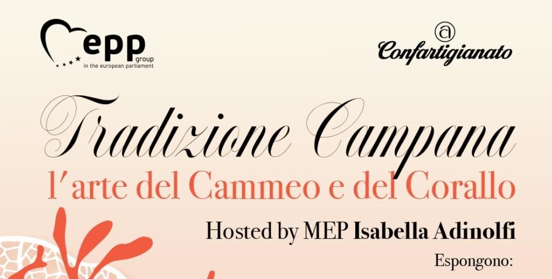 Il Corallo e il Cammeo arrivano al parlamento europeo, Adinolfi (FI): «Vetrina per il rilancio del settore»